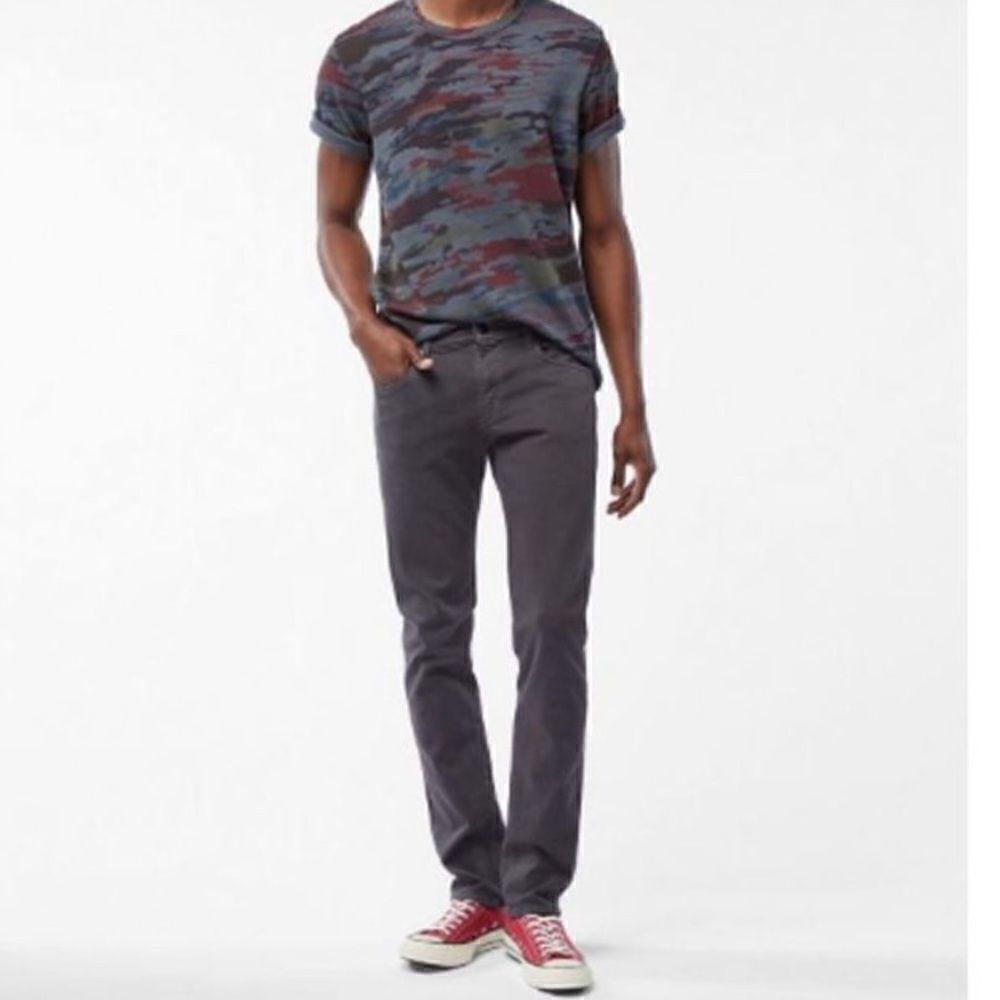 J Brand Gray Slim Straight Jeans